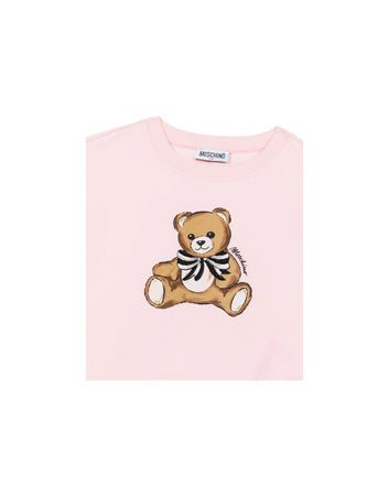 moschino Felpa Bambina Moschino HDF06G da bambino