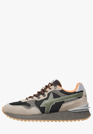 W6YZ Sneakers Uomo YAK-M 2015185421D74 tortora-nero da uomo