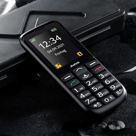 Telefono cellulare TOKVIA per anziani con pulsanti grandi Funzione SOS GSM