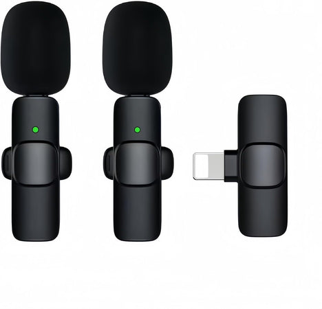 Microfono Lavalier professionale wireless K9 per iPhone iPad Microfono di regist