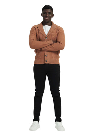 YVES ENZO PARIS Cardigan Uomo Yves Enzo Paris CASHMERE TOUCH da uomo