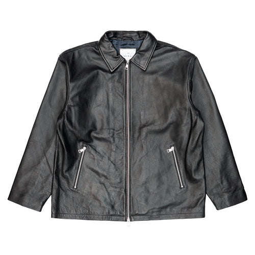EDWIN Giacca in Pelle Uomo Edwin Fix Black da uomo