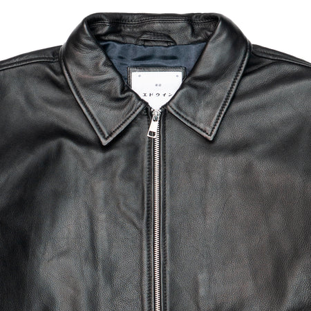 EDWIN Giacca in Pelle Uomo Edwin Fix Black da uomo