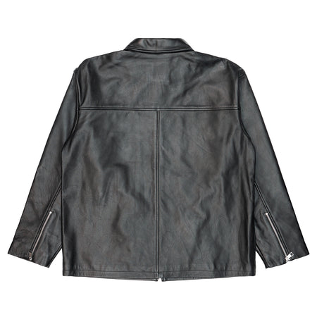 EDWIN Giacca in Pelle Uomo Edwin Fix Black da uomo