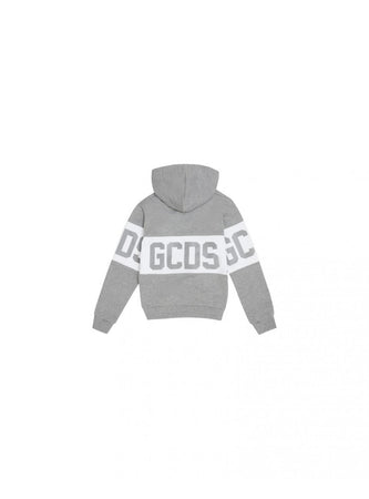 GCDS Felpa Adulto unisex 1527BA2_GRIGIO da uomo