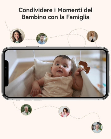 Telecamera Wi-Fi per interni Imou da 3 MP, telecamera di sorveglianza 2K