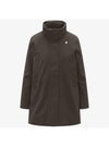 K-Way Piumino Donna K-way Marla St Warm K7125LW-XRG Black olive da donna