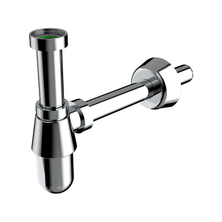 Sifone Scarico A Bottiglia In Abs Cromato Senza Piletta Con Cartuccia Ispezionabile Modello Thermotr - 11/4 Xø32X250 Mm - Bon
