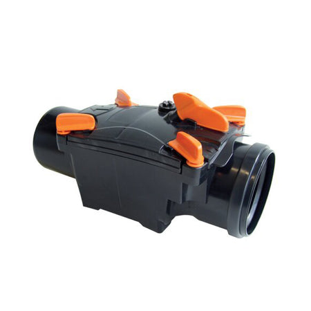 Valvola Antiriflusso 2 Piattelli Maschio Femmina Con Guarnizione A Labbro Serie Ottima - Ø110 - Nic