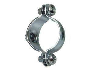 Collarini In Acciaio Zincocromato- - Ø Mm.24 - 25 Pezzi Fischer