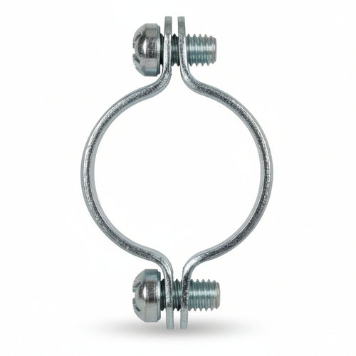Collarini In Acciaio Zincocromato- - Ø Mm.24 - 25 Pezzi Fischer