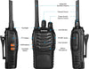 Baofeng Walkie Talkie PMR Radio Ricetrasmittente a lungo raggio Portatile USB