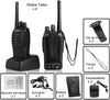 Baofeng Walkie Talkie PMR Radio Ricetrasmittente a lungo raggio Portatile USB