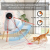 LEMENG Laser Cat Toy - 3 modalità LED automatiche, traiettoria casuale reale
