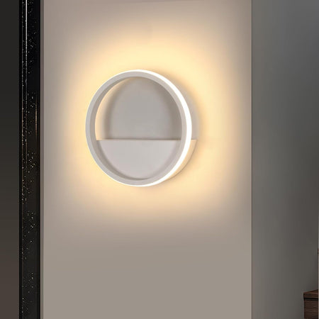 Applique rotonda a LED Comely 12W 800LM, bianco caldo 3000K, applique da parete