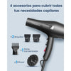 Asciugacapelli Professionale con Ioni 2400W Rapida Salon Phon per Capelli