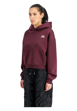 ALPHA INDUSTRIES Felpa con Cappuccio Donna Alpha Industries da donna