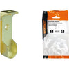 Reggitubo Armadio Ovale A Soffitto Self Workit - Laterale Zama Ott Tubo Mm 30X15 Cf=Pz 2- 3 Confezioni