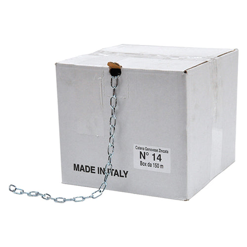 Catena Genovese N.28 Mm 8,8 X Mt 15 Ømm 37,4 X 16,0 - Aref