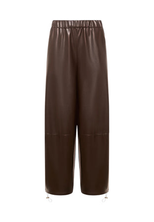 Simona Corsellini Pantalone ecopelle Donna SIMONA CORSELLINI con elastico da donna