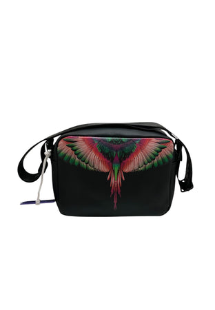 COUNTRY OF MILAN Borsa a tracolla Donna stampa pink wings da donna