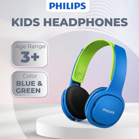 Cuffie sovraurali PHILIPS AUDIO Shk2000Bl/00 per bambini limite di volume di 85