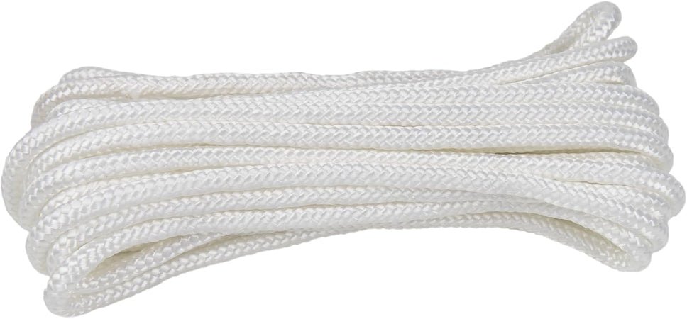 Cordone Continuo Per Tapparella Bianco Ø9 Mm Lungo 3 Metri Ricambio Resistente