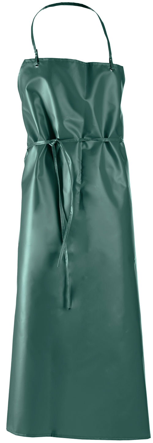 Grembiule In Nylon Bispalmato In Pvc 450 Gr/Mq Col. Verde Cm. 110X110