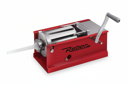 Insaccatrice Con Cilindro Inox A 2 Velocita'- - Capacitãe Di Kg.3 (8956N) - 1 Pezzi Reber