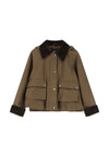DIXIE BOMBER Donna colletto in velluto da donna