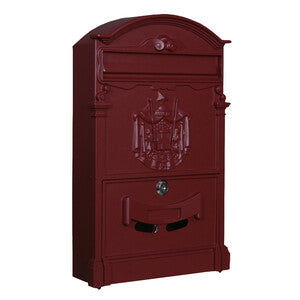 C Cassetta Postale Regia Rosso 3003 25,5X9X41Cm- 1,0 Pz