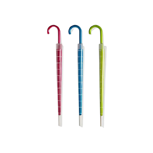 Ombrello Automatico Salvagoccia In Nylon Tinta Unita Con Bicchiere Raccogligoccia Colori Assortiti