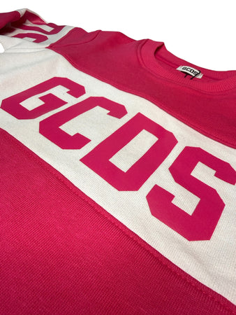 GCDS Felpa Bambina 1527ba2_fucsia da bambino