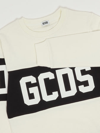 GCDS Felpa Bambino 1527BA_BIANCO da bambino