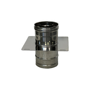 C Piastra Intermedia Inox Dop Parete D 8/13Cm- 1,0 Pz