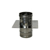 C Piastra Intermedia Inox Dop Parete D10/15Cm- 1,0 Pz