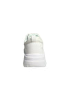 TWINSET MILANO Scarpe Donna Twinset Milano Sneakers Running bianco/argento, con logo e fantasia da donna