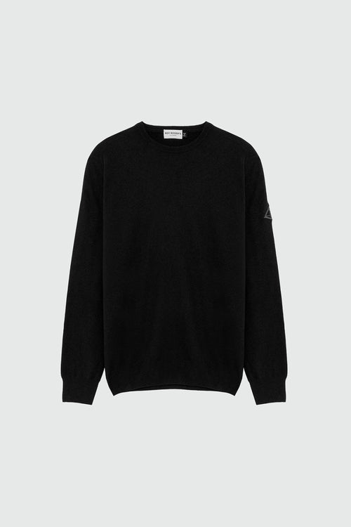Roy Roger's Maglia girocollo Uomo rru502cc53-xxxx-black da uomo