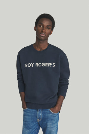 Roy Roger's Felpa girocollo Uomo RRU90005CN66XXXX-C0048 da uomo