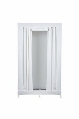 Tenda da doccia grigia, tenda da doccia da bagno moderna in poliestere bianco esagonale, 180 x 200 cm, decorazione per vasca da bagno