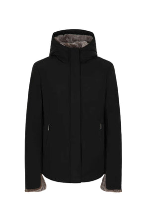 SUNS Giubbotto Donna Suns ALYA FUR Black da donna