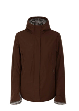 SUNS Giubbotto Donna Suns ALYA FUR Coffe da donna