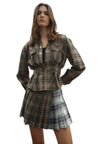 AKEP CAMICIA quadri con Donna Akep borchie da donna