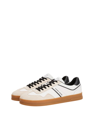 TOMMY HILFIGER JEANS Sneakers The Greenwich con mix di texture e pelle Uomo Tommy Hilfiger Jeans da uomo