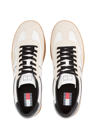 TOMMY HILFIGER JEANS Sneakers The Greenwich con mix di texture e pelle Uomo Tommy Hilfiger Jeans da uomo