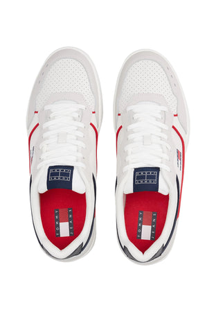 TOMMY HILFIGER JEANS Sneakers in pelle con suola preformata Uomo Tommy Hilfiger Jeans da uomo