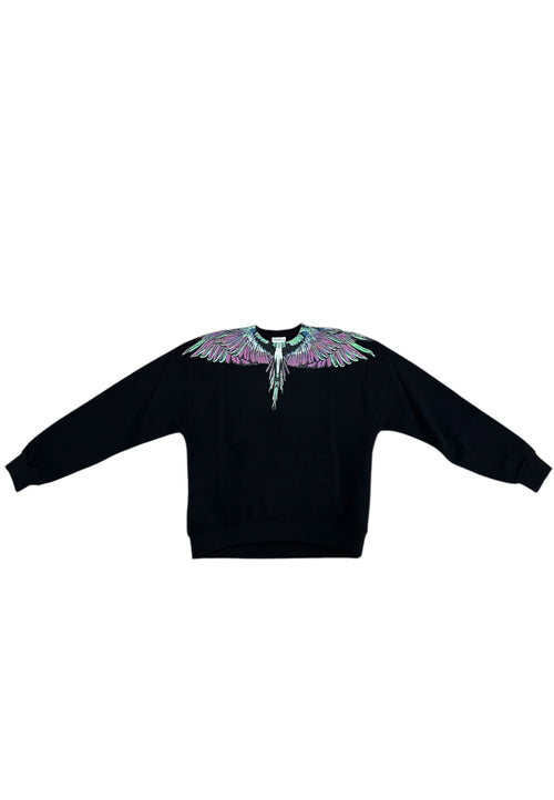 COUNTRY OF MILAN Felpa girocollo Donna pink wings da donna