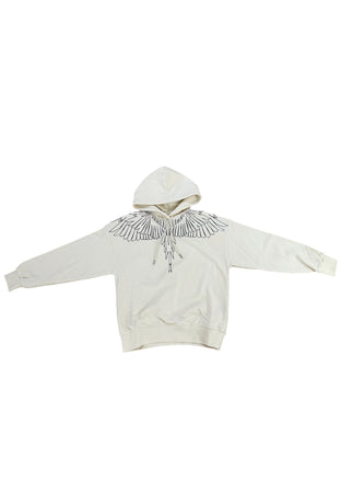 COUNTRY OF MILAN Felpa con cappuccio Donna black wings da donna