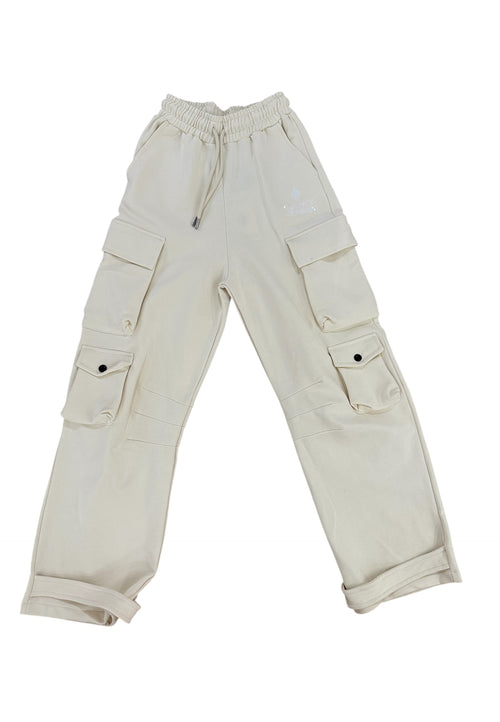 COUNTRY OF MILAN Pantalone in felpa Donna modello cargo da donna