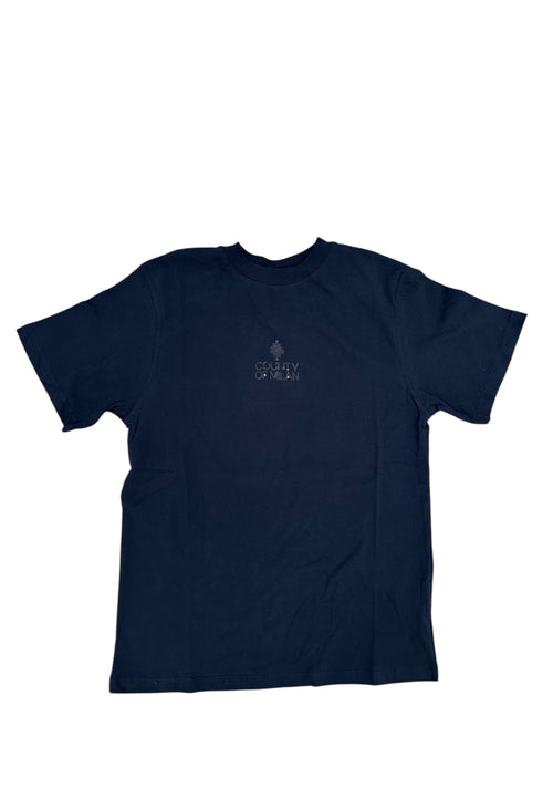 COUNTRY OF MILAN T-shirt mezza manica Donna logo paillettes da donna